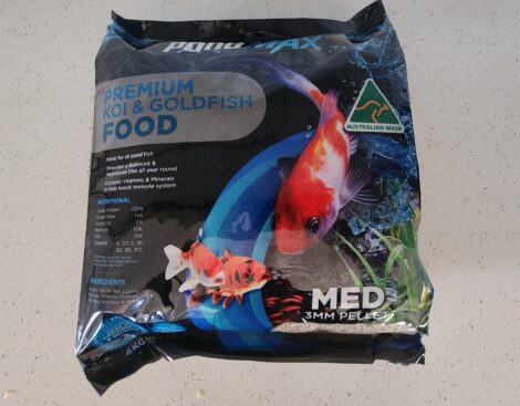 Premium Floating Koi & Goldfish Food Made in WA  - 4kg & 10kg (Prices can include Shipping)