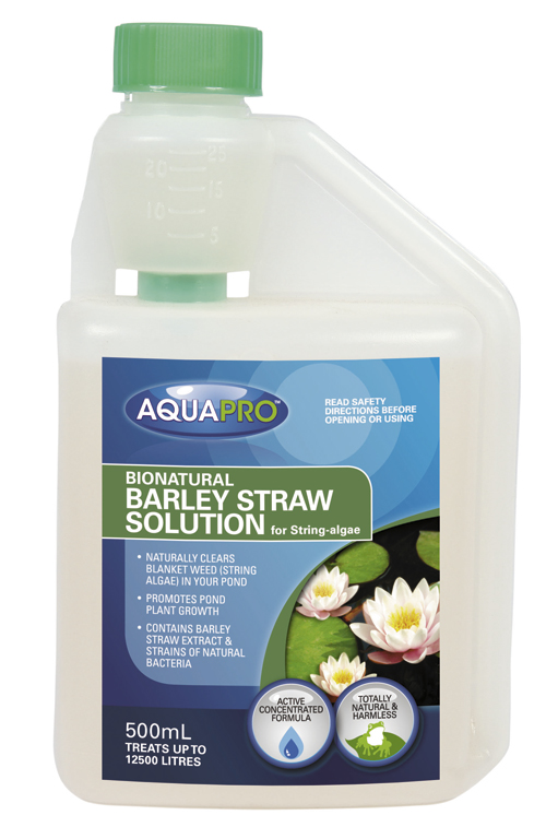 Aquapro Bionatural Barley Straw Solution 500ml - Woodvale 